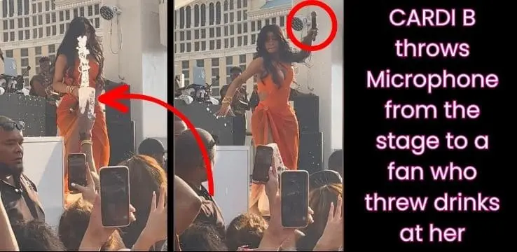CARDI-B-throws-microphone-from-the-stage-to-a-fan-who-threw-drinks-at-her